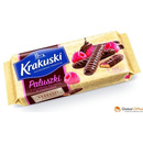 Ciastka BAHLSEN KRAKUSKI paluszki z galaretk� malinow� w czekoladzie 144g