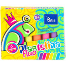 Plastelina FLUO 6kol.15g KP002-A TETIS