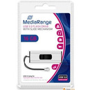 Pami�� Pendrive MediaRange 16GB USB 3.2 Gen 1 mo�liwo�� zawieszenia, srebrno-czarny, MR915