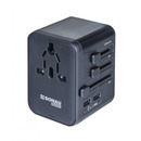 Adapter podr&oacute;�ny DONAU TRAVEL 521, czarny