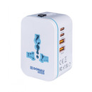 Adapter podr&oacute;�ny DONAU TRAVEL 205, bia�y