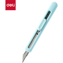 No�yk biurowy LonGreen ostrze �amane 9mm niebieski EM411-BL DELI