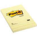 Bloczek samoprzylepny 102x152mm 100k �&oacute;�ty linia 660 POST-IT UU009543644 3M