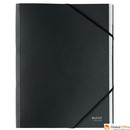 Teczka z przekładkami Recycle A4 12 przekładek, czarny Leitz, 41740025