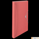 Teczka z przegródkami Esselte Colour Breeze, 6 przegródek, koralowy 628447