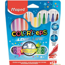 Flamastry 12kolor&oacute;w COLORPEPS 845020 MAPED