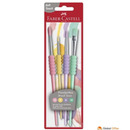 P�dzle szkolne kolor pastel 4 szt blister 481620 FC