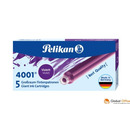 Naboje do pi&oacute;r, d�ugie fioletowe 300004111 PELIKAN