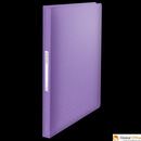 Album ofertowy Esselte ColourBreeze, z 80 koszulkami, lawendowy 628446 Esselte
