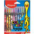 Flamastry COLORPEPS MONSTER 12 szt. Maped 845400