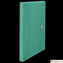 Teczka z przegródkami Esselte ColourBreeze, 6 przegródek, zielony 626253