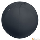 Pi�ka do siedzenia Leitz Ergo, 75cm, z zabezpieczeniem przed niekontrolowanym toczeniem si�, ciemnoszara 65430089