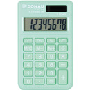 Kalkulator kieszonkowy DONAU TECH, 8-cyfr. wy�wietlacz, wym. 97x60x10 mm, jasnozielony