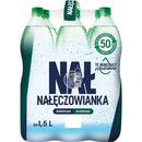 Woda mineralna NA��CZOWIANKA 1.5L (6szt) gazowana z kaucj�