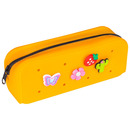 Pi&oacute;rnik silikonowy GIMBOO, z 4 przypinkami, 200x60x75mm, pomara�czowy