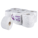 Papier toaletowy makulaturowy DONAU EXPERT Jumbo, 1-warstwowy, 750 listk&oacute;w, 12szt., bia�y