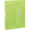 Teczka z gumk� ESSELTE VIVIDA 40mm zielona 624051