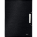 Teczka z gumk� LEITZ STYLE 30mm A4 Satynowa czer� 39560094