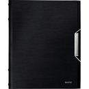 Teczka 12 przer&oacute;dek A4 200k satynowa czer� LEITZ STYLE 39960094