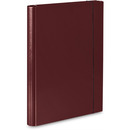 Teczka skrzyd�owa z gumk� czekoladowa VAUPE, 310/20