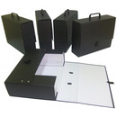 Teczka z r�czk� MAXI 2 czarna 10cm DELFIN