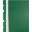 Skoroszyt na dokumenty twardy A5 wpinany do segregatora 10 sztuk zielony SH-11-02 BIURFOL