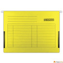 Teczka zaw.A4 �&oacute;�ta z boczkami p�&oacute;ciennymi 7420905-11 DONAU (X)