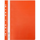 Skoroszyt na dokumenty twardy A4 wpinany do segregatora 10 sztuk pomara�czowy SH-01-08 BIURFOL