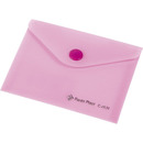 Teczka kopertowa A4 FOKUS przezroczysta r&oacute;�owa 0410-0030-13 Panta Plast