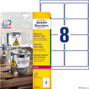 Etykiety Heavy Duty L4715-20 99, 1 x 67, 7 20 ark Avery Zweckform, bia�e, poliestrowe