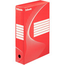 Pudełka archiwizacyjne ESSELTE BOXY 80mm czerwone 128412