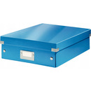 Pudełko z przegródkami LEITZ C&S duże niebieskie 60580036