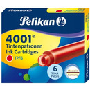 Naboje kr&oacute;tkie czerwone TP/6 PELIKAN 301192