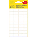 Etykieta bia�a (6 akuszy) 18x12 do opisu r�cznego, trwa�a 3042 AVERY ZWECKFORM