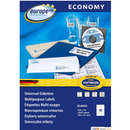 Etykiety ECONOMY A4 bia�e 105x57mm ELA022 AVERY ZWECKFORM