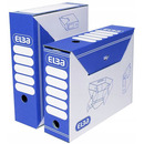 Pud�o archiwizacyjne pude�ko na dokumenty 9, 5cm niebieskie kartonowe TRIC 100552629 ELBA