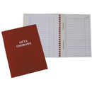 Teczka akt osobowych WARTA binda wewn�trzna czerwona niezadrukowana 1824-339-006