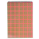 Koozeszyt A4 80k kratka twarda oprawa spirala góra TT5232