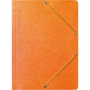 Teczka na dokumenty z gumk� A4 preszpanowa pomara�czowa 400087826 BANTEX