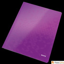 Skoroszyt kartonowy WOW LEITZ fioletowy 30010062