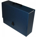 Teczka z r�czk� MAXI 2 granatowa 10cm DELFIN