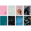 Zeszyt A5 32k linia UV mix wzor&oacute;w INTERDRUK