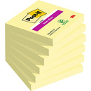 Bloczek samop. POST-IT Super Sticky (654-6SSCY-EU), 76x76mm, 90 kart., ty