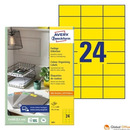 Etykiety �&oacute;�te 3451 70 x 37 100 ark trwa�e, Avery Zweckform