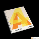 Zeszyt biurowy, A4, w kratk�, spirala z boku Esselte, 62902