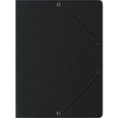 Teczka na dokumenty z gumk� A4 preszpanowa czarna 400087824 BANTEX