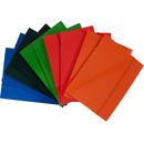 Teczka A5 szkolna z gumk� lakierowana mix kolor&oacute;w (10) KRESKA