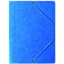 Teczka na dokumenty z gumk� A4 preszpanowa niebieska 400087820 BANTEX