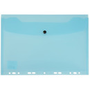 Teczka kopertowa na dokumenty A4 wpinana do segregatora PVC niebieska TP-12-03 BIURFOL