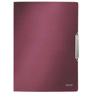 Teczka z gumk� LEITZ STYLE 15mm A4 Rubinowa czerwie� 39770028